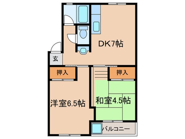 ハイツ瑞原の物件間取画像